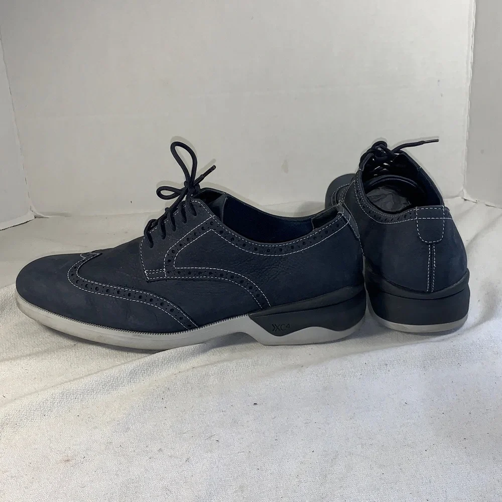 Men's Johnson & Murphy Navy Oxford Shoes